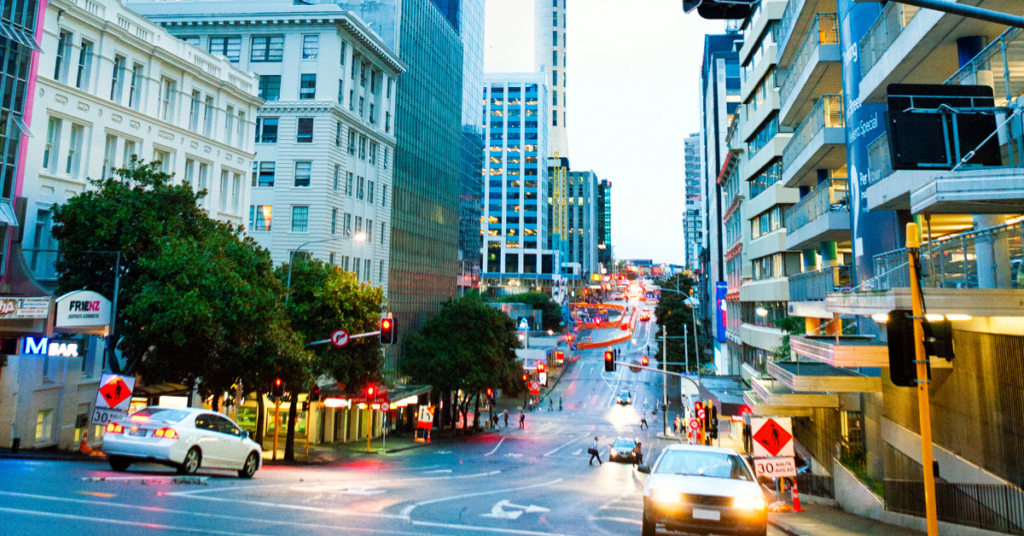 Auckland city street